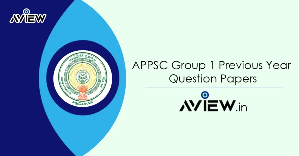 APPSC Group 1 Previous Year Question Papers
