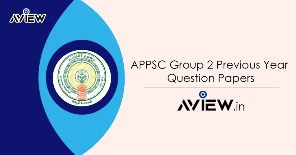 APPSC Group 2 Previous Year Question Papers