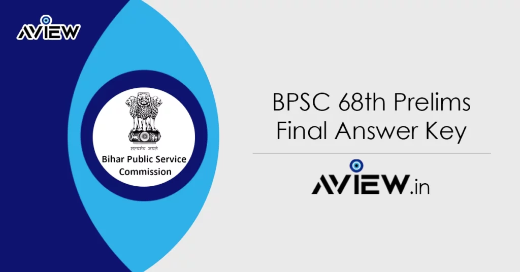BPSC 68th Prelims Final Answer Key
