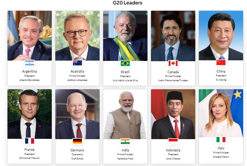 G 20 Leaders