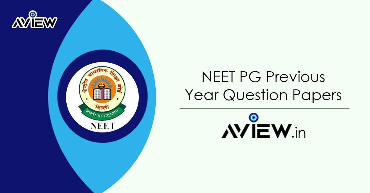 NEET PG Previous Year Question Papers