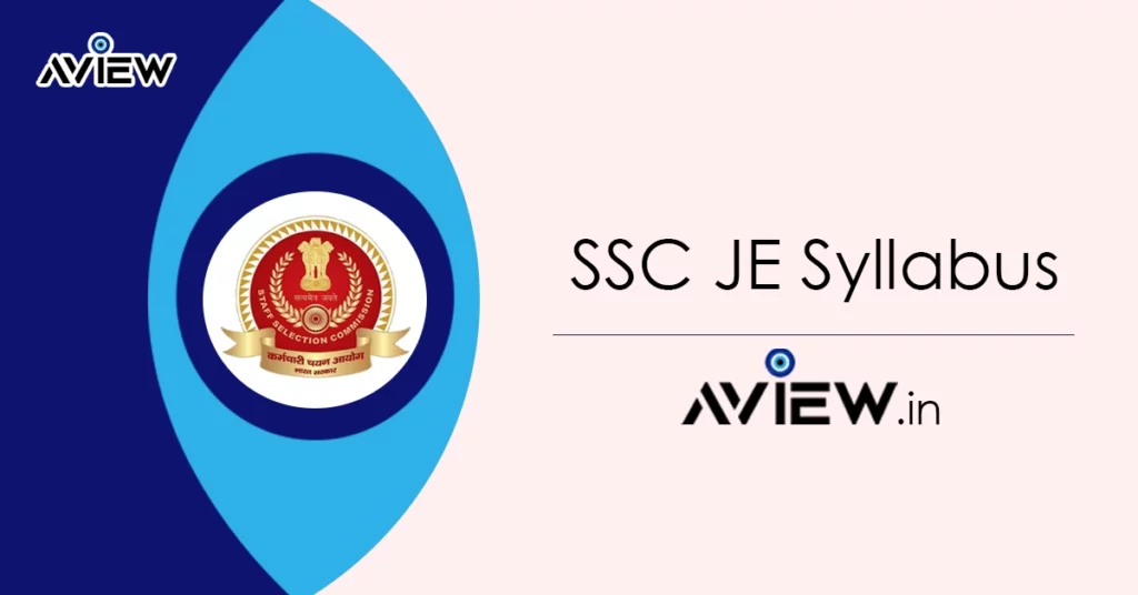 SSC JE Syllabus