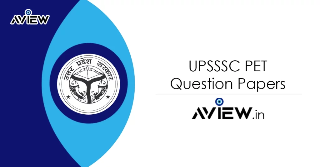 UPSSSC PET Question Papers