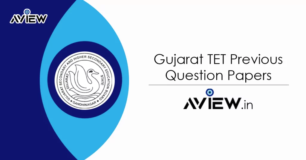 Gujarat TET Previous Question Papers