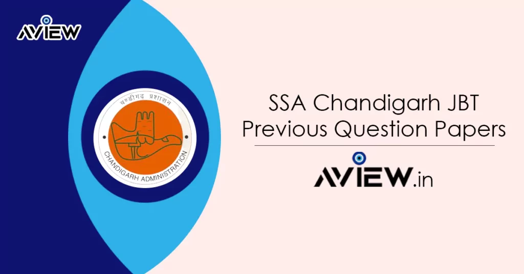 SSA Chandigarh JBT Previous Question Papers