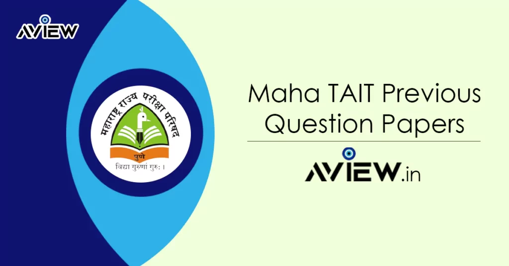 MAHA TAIT Previous Question Papers