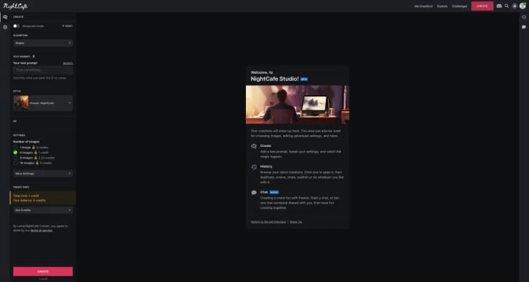 NightCafe AI | How to use NightCafe Studio? Step by Step Tutorial